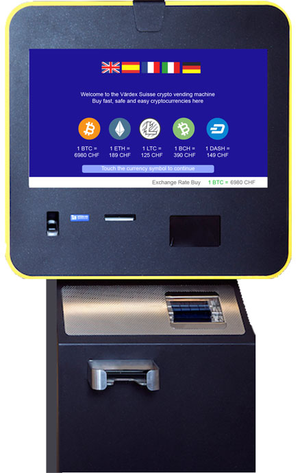 How T!   o Buy Bitcoins Btc At The Vardex Atm Swiss Blockchain And - 